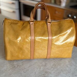 Louis Vuitton Vernis Keepall